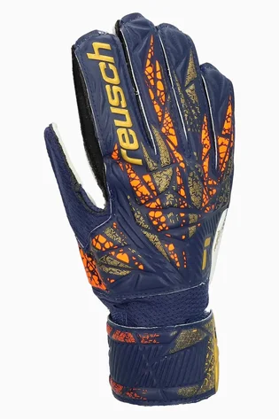 Перчатки вратарские унисекс Reusch Attract Solid Blue 5472515-4410