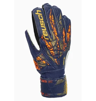 Перчатки вратарские унисекс Reusch Attract Solid Blue 5472515-4410