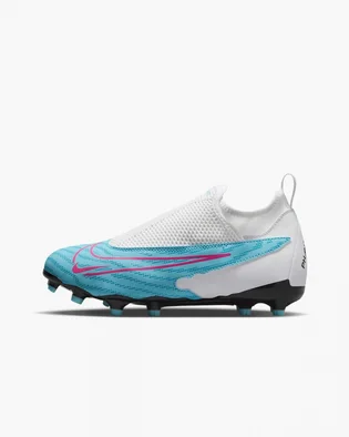 Бутсы детские Nike Phantom Gx Academy Df White/Light Blue Dd9546-446