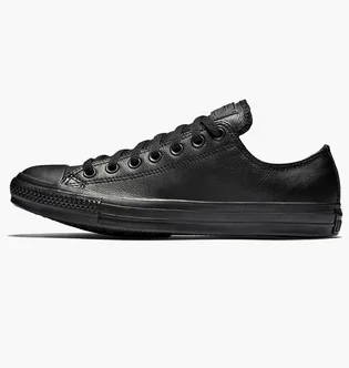Кеды женские Converse Chuck Taylor All Star Ox Mono Leather Black 135253C Black