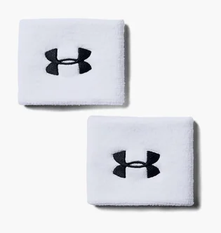 Напульсник унісекс Under Armour Wristbands 2Pk White 1276991-100