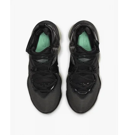 Кроссовки унисекс Nike Lebron Xix Black Green Glow Black Cz0203-003