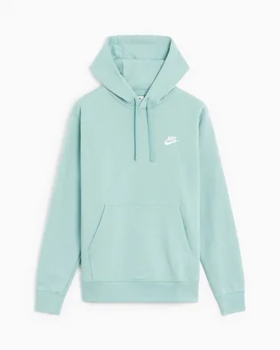 Худи мужское Nike Sportswear Club Fleece Hoodie Light Blue BV2654-310