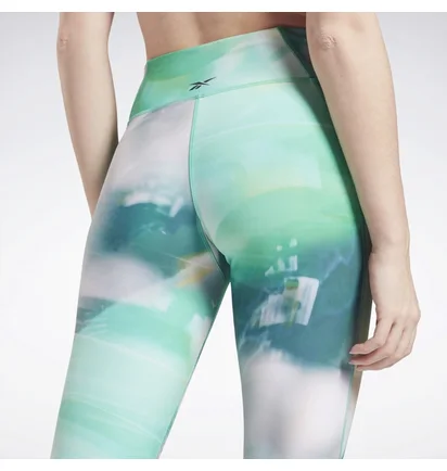 Леггинсы женские Reebok Lux Bold Leggings Green Gt3144