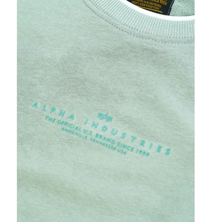 Світшот чоловічий Alpha Industries Double Layer Sweater Green 136302-680