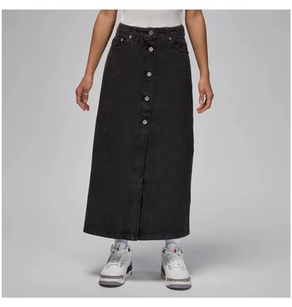 Юбка женская Air Jordan Denim Skirt Black FV7095-010