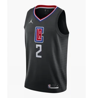 Майка мужская Nike Nba Los Angeles Clippers Swingman Jersey Statement Edition Kawhi Leonard Black CV9480-011