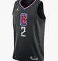 Майка мужская Nike Nba Los Angeles Clippers Swingman Jersey Statement Edition Kawhi Leonard Black CV9480-011