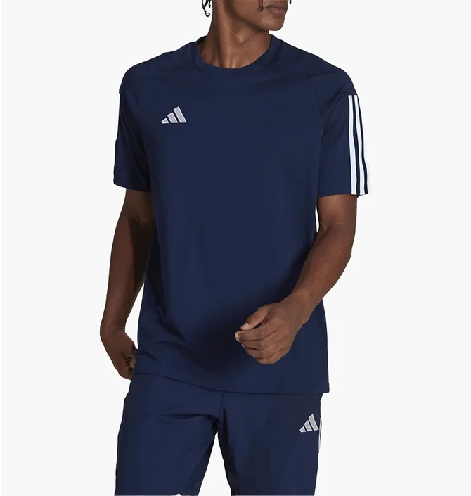 Футболка чоловіча Adidas T-Shirt Tiro23 C Co Tee Blue HK8035