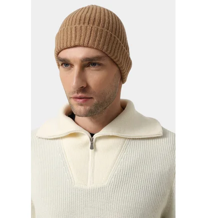 Шапка мужская Filippo De Laurentiis Beige HATWG-WC7P-045
