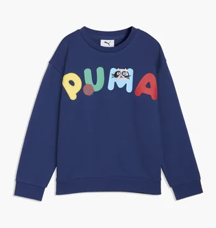 Світшот дитячий Puma Sporty Cats Relaxed Blue 634551-49