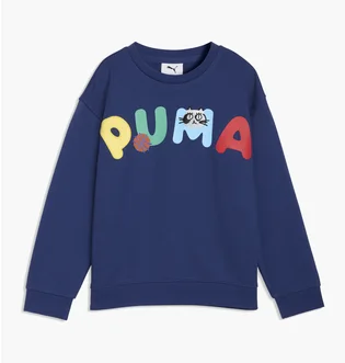 Світшот дитячий Puma Sporty Cats Relaxed Blue 634551-49