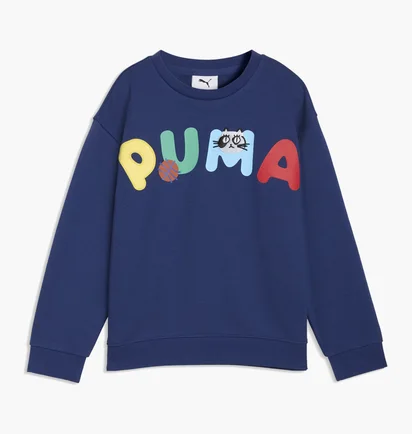 Світшот дитячий Puma Sporty Cats Relaxed Blue 634551-49