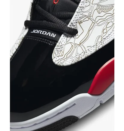 Кроссовки мужские Air Jordan Dub Zero Black/White 311046-162