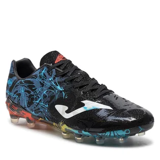 Бутсы мужские Joma Super Copa 2441 Black Blue Firm Ground Black/Blue SUPS2441FG