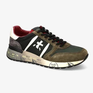 Кросівки чоловічі Premiata MenS Sneaker Lander Green/Brown VAR.6905
