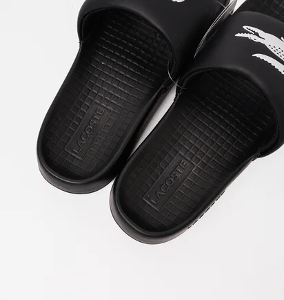 Тапочки мужские Lacoste Serve Slide Logo Black 749CMA0021312