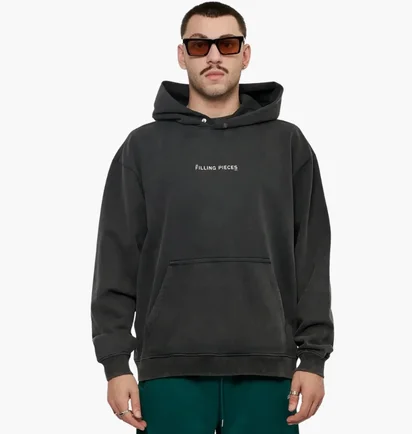 Худі унісекс Filling Pieces Handshake Black 80613631284
