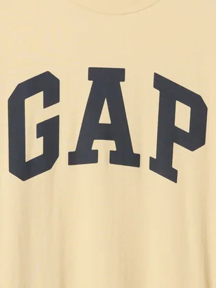 Футболка мужская Gap Everyday Soft Logo T-Shirt Beige 855769181