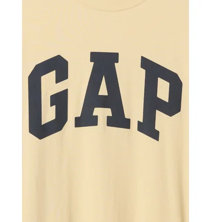 Футболка мужская Gap Everyday Soft Logo T-Shirt Beige 855769181
