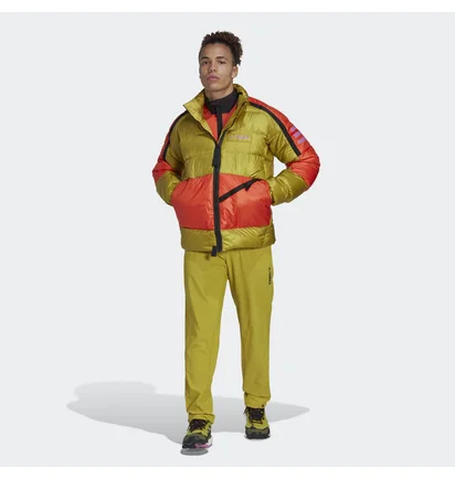 Пуховик чоловічий Adidas Performance Jacket Terrex Utilitas Yellow/Orange HH9244