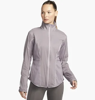 Вітровка жіноча Nike Sf Run Dvn Jkt Grey Dq6561-531