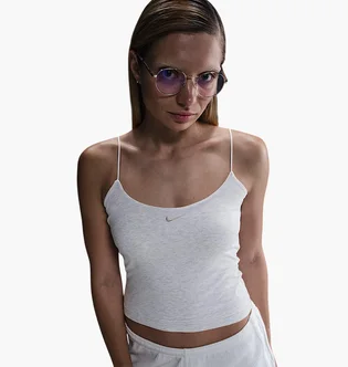 Майка жіноча Nike Nsw Chll Knt Cami Grey FN3685-051