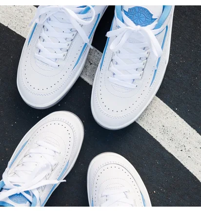 Кросівки чоловічі Air Jordan 2 Retro Low Unc White DV9956-104