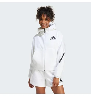 Куртка жіноча Adidas Z.N.E. Full-Zip Hoodie White JE7849