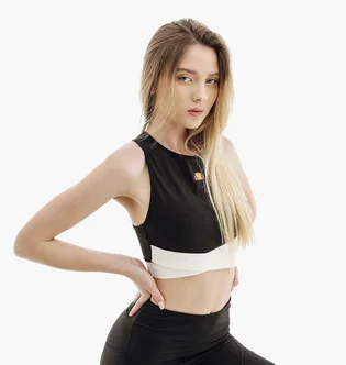 Топ жіночий Ellesse Chroma Crop Vest Black SRR17865-011