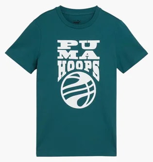 Футболка детская Puma Basketball Blueprint Turquoise 679282-22
