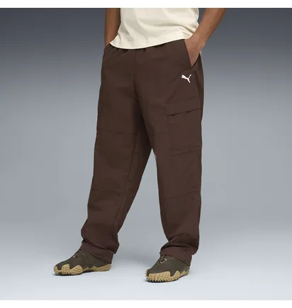 Штаны мужские Puma Wardrobe Ess Relaxed Brown 629653-31