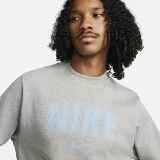 Свитшот мужской Nike Fleece Sweatshirt Grey Fd0482-063