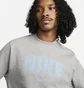 Свитшот мужской Nike Fleece Sweatshirt Grey Fd0482-063