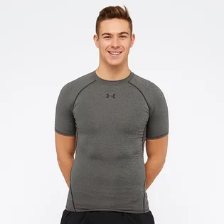 Футболка чоловіча Under Armour Heat Gear Ss Compression Top Grey 1257468-090