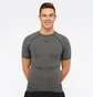 Футболка чоловіча Under Armour Heat Gear Ss Compression Top Grey 1257468-090