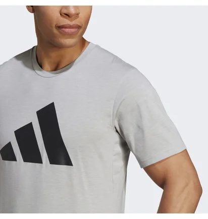 Футболка чоловіча Adidas Train Essentials Feelready Logo Training Tee Grey Ib8276