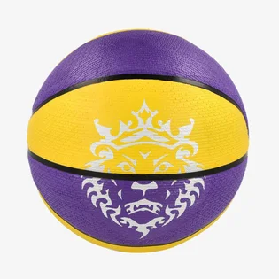 Баскетбольный мяч Nike Lebron James Playground 8P 20 Violet/Yellow N1004372575