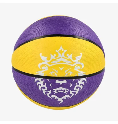 Баскетбольный мяч Nike Lebron James Playground 8P 20 Violet/Yellow N1004372575