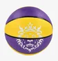 Баскетбольный мяч Nike Lebron James Playground 8P 20 Violet/Yellow N1004372575
