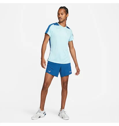 Футболка чоловіча Nike Court Dri- F I T Rafa Challenger MenS Short- Sleeve Tennis Top Light Blue DD8547-482