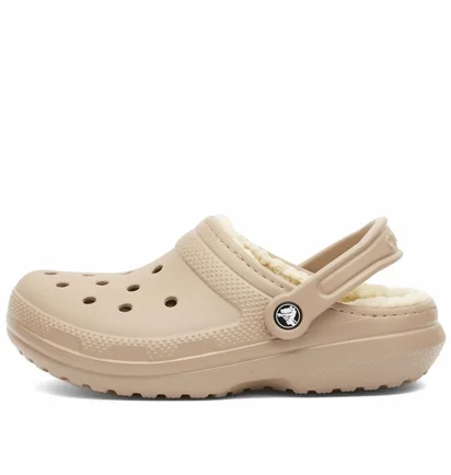 Тапочки мужские Crocs Classic Lined Clog Beige 203591-2YB