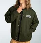 Бомбер мужской RipNDip Fire Spirit Varsity Green RNDFAL24102