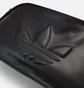 Сумка унисекс Adidas Originals Polyurethane Embossed Trefoil Shoulder Bag Black IT7380