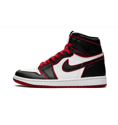 Кроссовки мужские Air Jordan 1 High Og White/Black 555088-062
