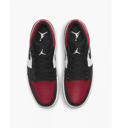 Кросівки чоловічі Air Jordan 1 Low Red/Black 553558-612