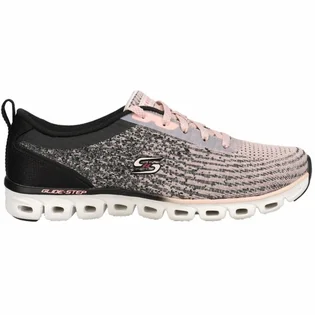 Кросівки жіночі Skechers Glide Step Sport Head Start Sneakers Pink/Black 104325-BKLP