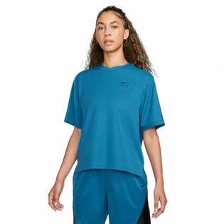 Футболка женская Nike Dri-Fit Warmup Blue FB7992-457