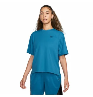 Футболка женская Nike Dri-Fit Warmup Blue FB7992-457