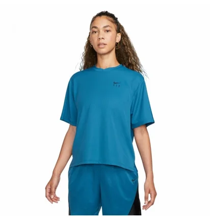 Футболка женская Nike Dri-Fit Warmup Blue FB7992-457